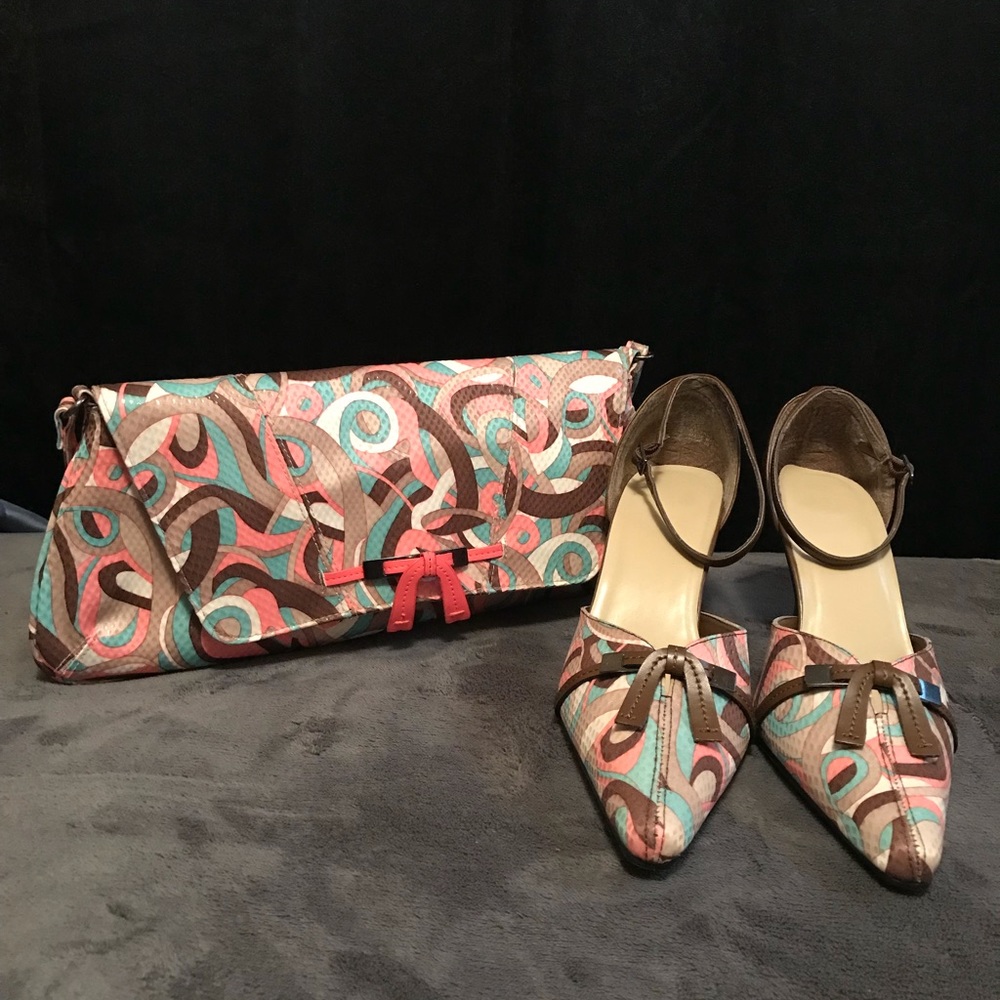 Studio Multicolored 3” Quarterback Heels